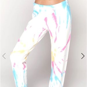 Spiritual Gangster Perfect Terry Sweatpants Tie Dye